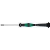 Шестигранная отвертка для электронщиков Kraftform Micro с шариковой головкой HEX 2х60 мм WERA 05118092001