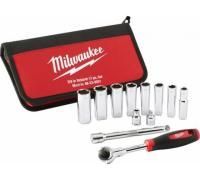 Набор головок 3/8" - 12шт. Milwaukee 48229001 Набор головок 3/8" - 12шт. Milwaukee 48229001