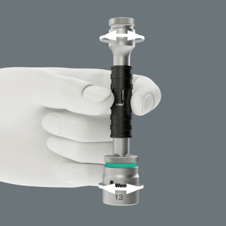 Удлинитель 8796 LC Zyklop 1/2" 250мм WERA 05003643001