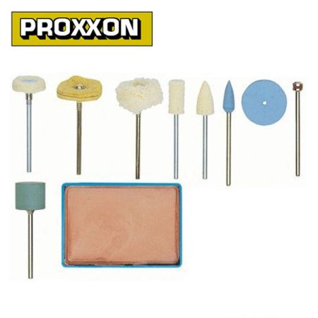 Полировальный комплект (10 предметов) Proxxon (28285)