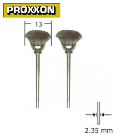 Торцевые стальные щетки 13 мм (2 шт.) Proxxon (28953)
