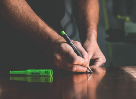 30403 Набор: строительный карандаш PICA DRY graphite + сменные стержни 4030, Германия