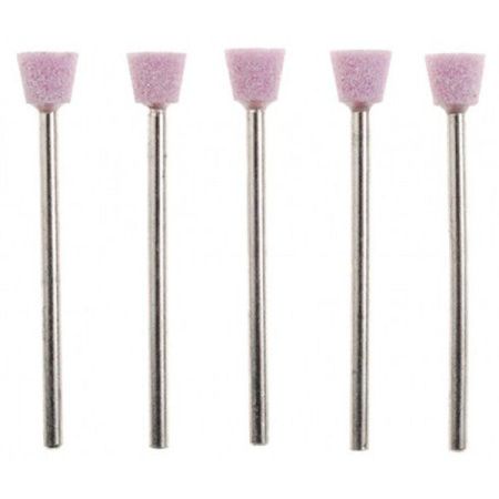 Шлифовальные насадки (корунд), обратный конус (5 шт.) Proxxon (28778)