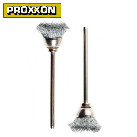 Торцевые щетки из нержавеющей стали 13 мм (2 шт.) Proxxon (28957)