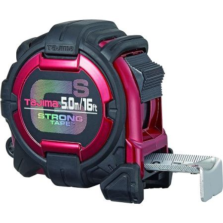 Рулетка ударопрочная TAJIMA GS LOCK 5м/25мм (GAG3L25-50D)