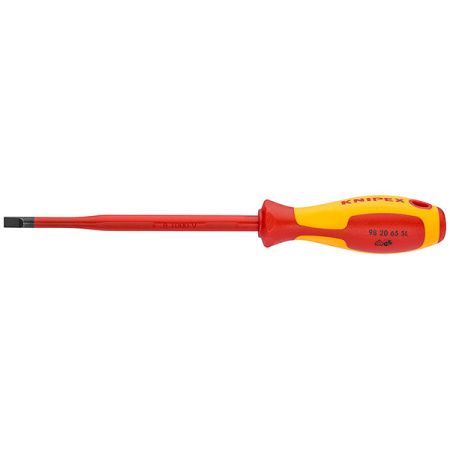 982035SL Отвертка шлицевая (тонкая) 0,6*3,5*100мм VDE 1000V KNIPEX