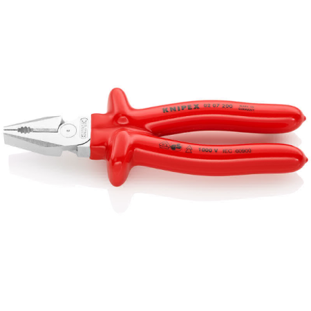 0207200 Плоскогубцы комбинированные особой мощности 200мм KNIPEX