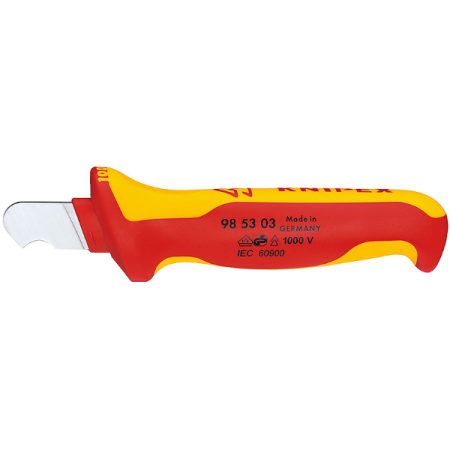 985303 Нож для удаления оболочки круглого кабеля VDE 1000V KNIPEX