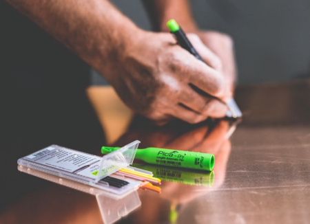 30403 Набор: строительный карандаш PICA DRY graphite + сменные стержни 4030, Германия