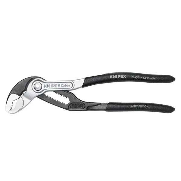 8701180 S02 Клещи сантехнические KNIPEX Cobra 180мм Подарочный набор