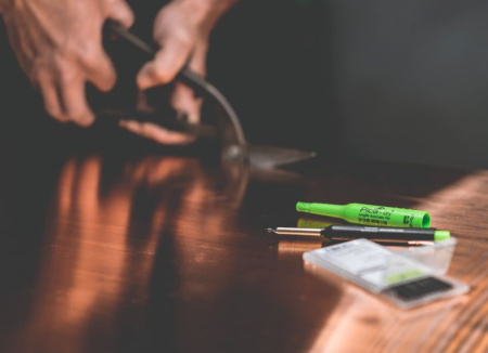 30403 Набор: строительный карандаш PICA DRY graphite + сменные стержни 4030, Германия