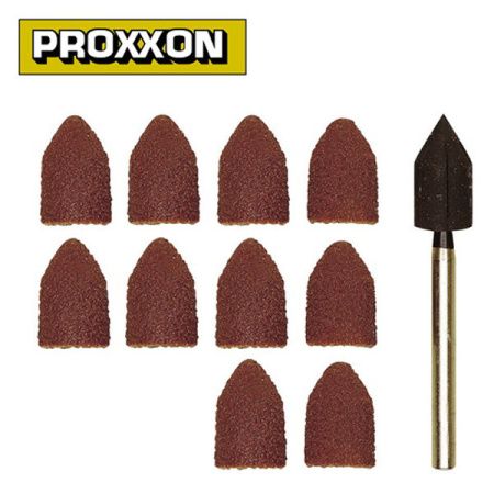Шлифовальные конусы с держателем (10 шт.) Proxxon (28987)