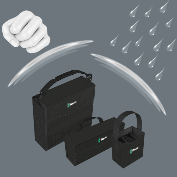 Контейнер для инструментов 2go 2 WERA 05004351001