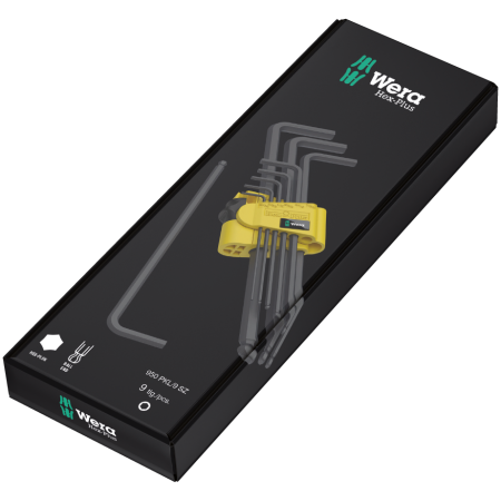 Набор Г-образных ключей (черн., дюйм.) 950/9 Hex-Plus Imperial 1 SB WERA 05133180001