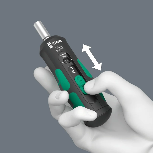 Динамометрическая отвёртка 7510 Kraftform Safe-Torque Speed 1-3 Нм WERA 05075810001
