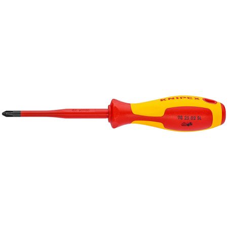 982501SL Крестовая отвёртка (тонкая) PZ1 VDE 1000V KNIPEX