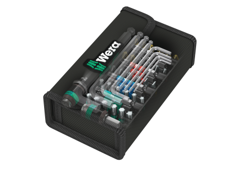 Набор бит с рукояткой и ключей Kraftform Kompakt 100 WERA 05057460001