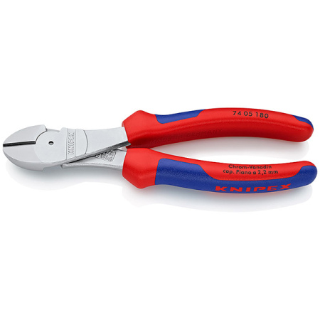 7405180 Кусачки боковые особой мощности 180мм KNIPEX