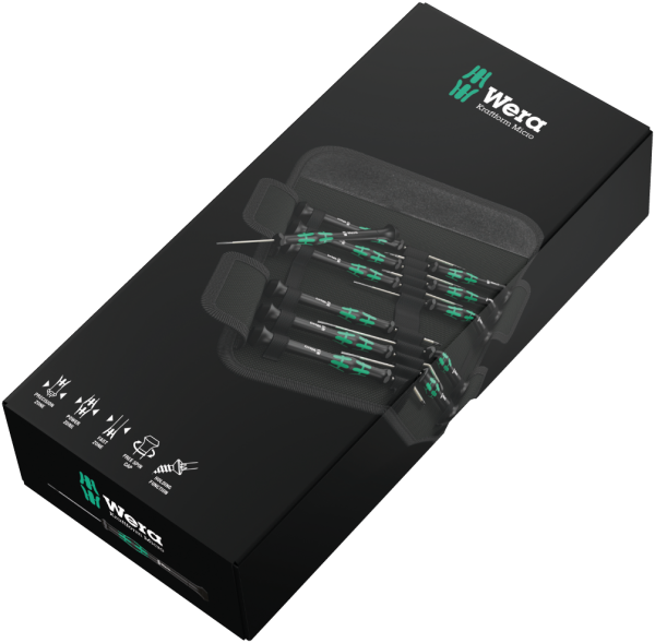 Набор микроотверток Kraftform Micro-Set/12 SB 1 Wera 05073675001