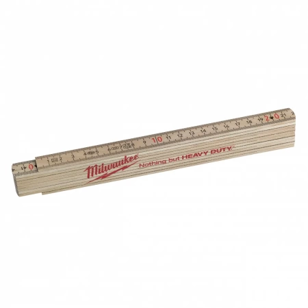 Складной метр 2м (деревянный, тонкий) Milwaukee 4932459303
