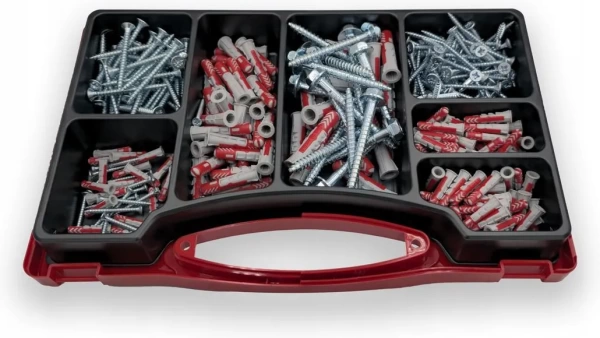 Набор крепежа 280шт REDBOX Fischer DuoPower 536091