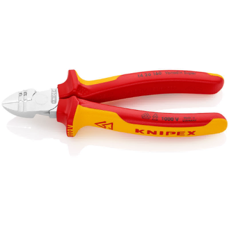1426160 Кусачки боковые для удаления изоляции 160мм VDE 1000V KNIPEX