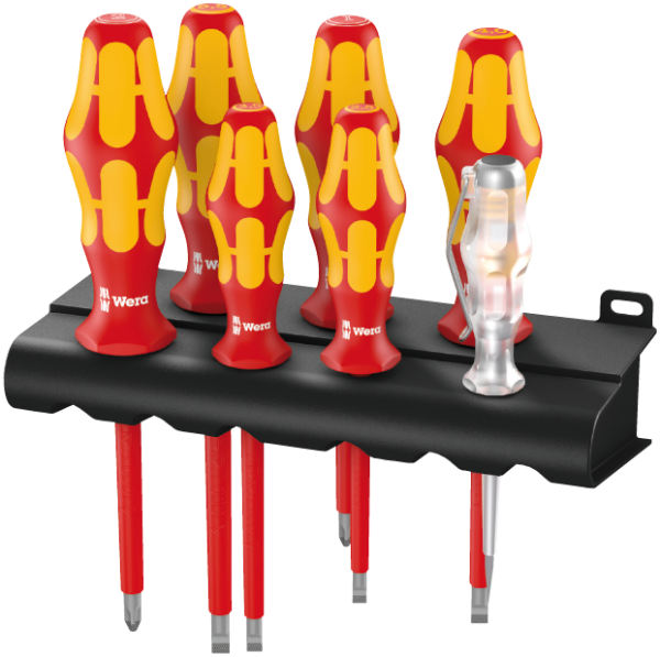 Набор отверток Kraftform Plus 100 VDE 1000V Wera 05006147001
