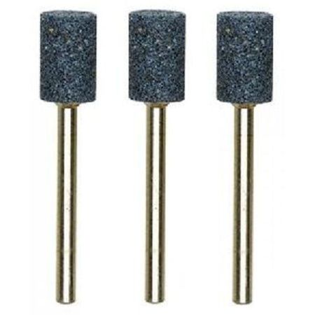 Шлифовальные насадки (корунд), цилиндр 8х13 мм (3 шт.) Proxxon (28781)
