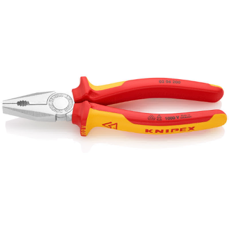 0306200 Плоскогубцы комбинированные 200мм VDE 1000V KNIPEX