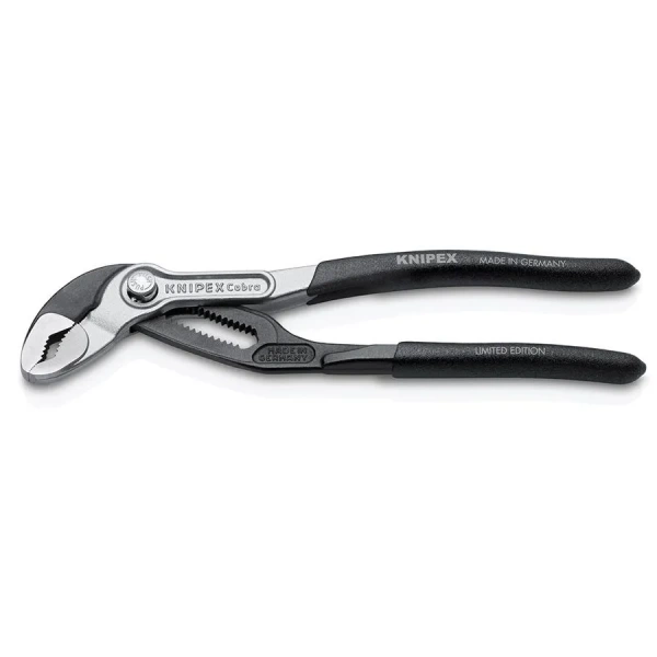 8701180 S02 Клещи сантехнические KNIPEX Cobra 180мм Подарочный набор