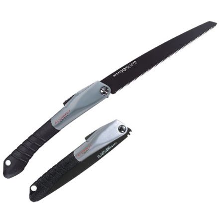 Складная ручная пила TAJIMA ALUMINIST, с черным полотном, 270мм (ALOR270)