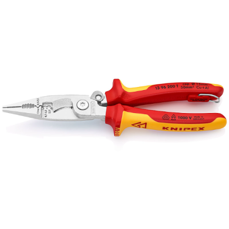 1396200T Электромонтажные клещи KNIPEX 200мм VDE 1000V